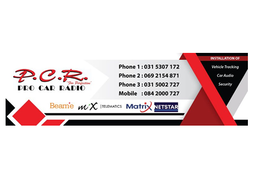 P.C.R. Pro Car Radio email signature design